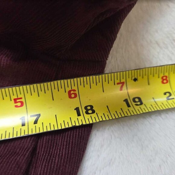 New MP By Anthropologie The Somerset maxi dress: Corduroy edition Roasted Beet - Picture 10 of 12